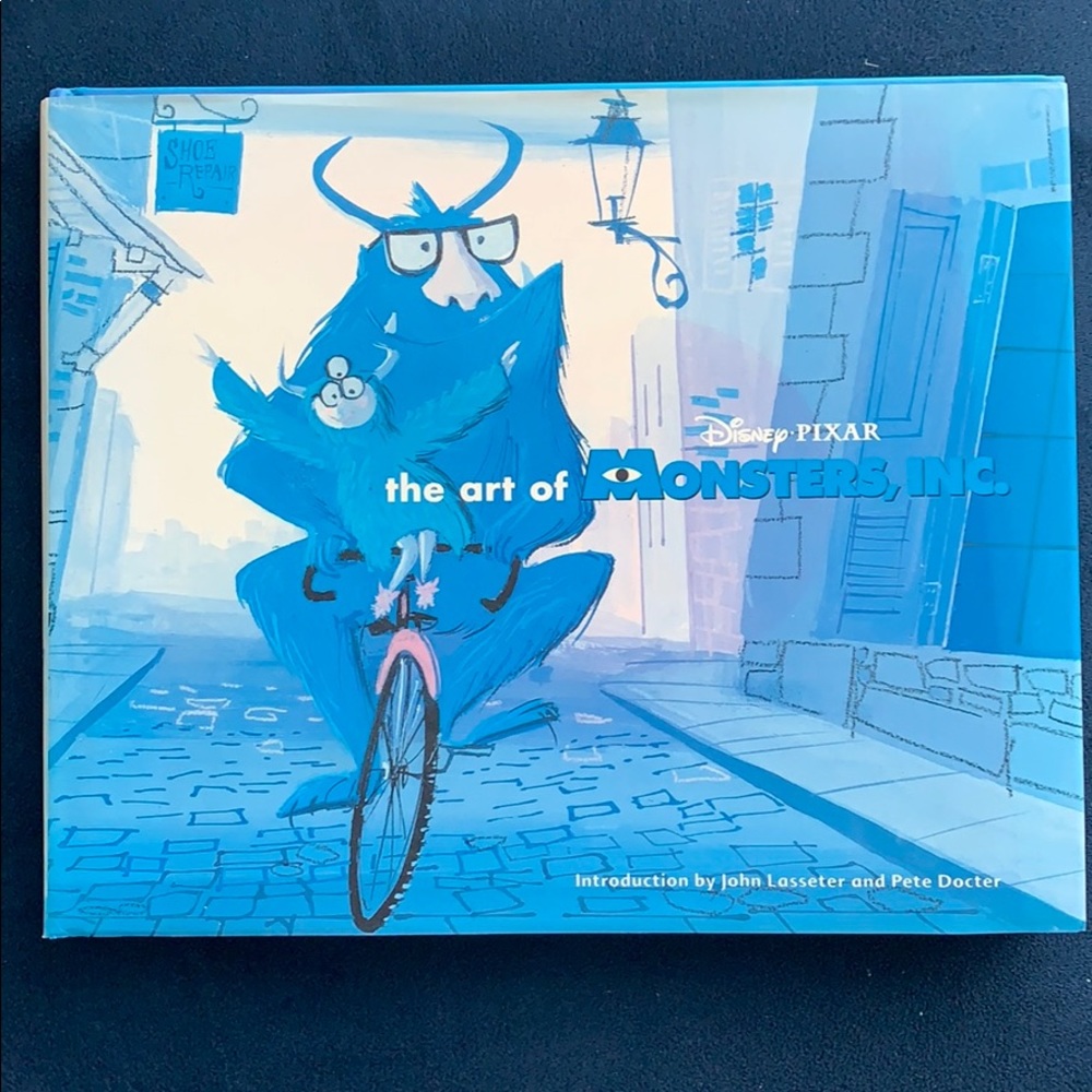 The Art of Monsters, Inc. art book from Pixar